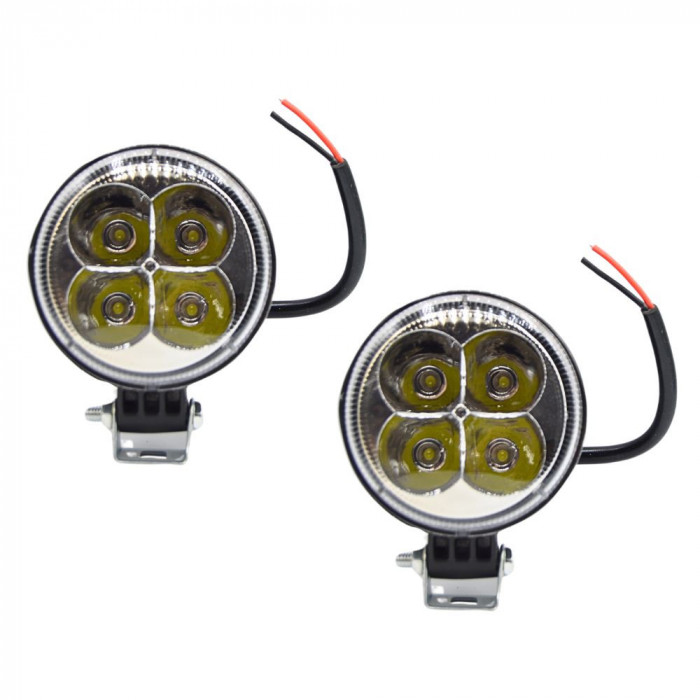 Set 2 x Proiectoare auto, 2400lm, 96W/set