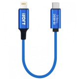 Cablu Transfer Date iSOFT IS-003C, Interfata Lightning - USB-C