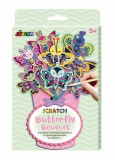 Cumpara ieftin Set creativ de razuit Buchet - Fluture, Avenir