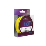 Fir textil impletit Delphin HERO 8, 8 fire, galben fluo, 117 m 0.50 mm