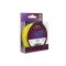 Fir textil impletit Delphin HERO 8, 8 fire, galben fluo, 117 m 0.30 mm