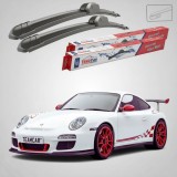 Cumpara ieftin Ștergătoare Porsche 911 GT3 RS 997.2 2009-2012 | Set Față Flat &ndash; TeamCar&reg;