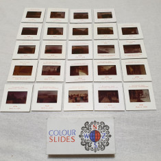 Set Diapozitive - Diafilme - in cutia originala COLOUR SLIDES - 1980