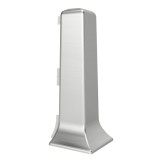 Colt exterior pentru plinta Vilo Linela 411, silver, 80 x 16 mm, 2 buc/set