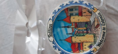 XG Magnet frigider - tematica turistica - Estonia - Tallin - Bastion oras vechi foto