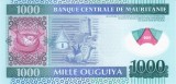 Bancnota Mauritania 1.000 Ouguiya 2014 - P19 UNC ( polimer )