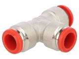 Racord push-in T pentru ramificație 0,99&divide;20bar -20&divide;80&deg;C