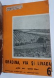 Gradina, Via si Livada - 1964 - ianuarie - iunie - 6 numere legate