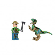 Figurina Om cu topor si Dinozaur, Figurina, ATU-088254
