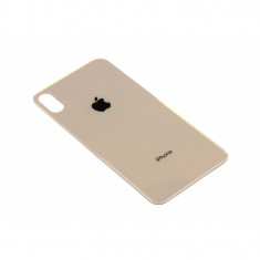 Capac Baterie Apple iPhone XS Gold, cu gaura pentru camera mare