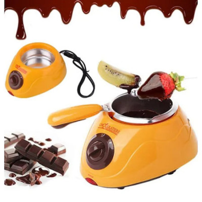 Aparat pentru topit ciocolata si set fondue Chocolatiere foto