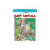 Creative Haven Lovable Baby Animals Coloring Book