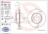 Disc frana fata BREMBO 09.8931.21