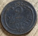 MNDSTR AUT23 Austro-Ungaria 2 hellar 1908