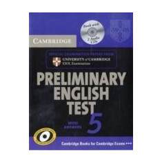 Cambridge Preliminary English Test 5 Self-study Pack - Self-study Pack | Cambridge Esol