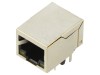 Conector RJ45 ecranat THT orizontală