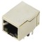 Conector RJ45 ecranat THT orizontală