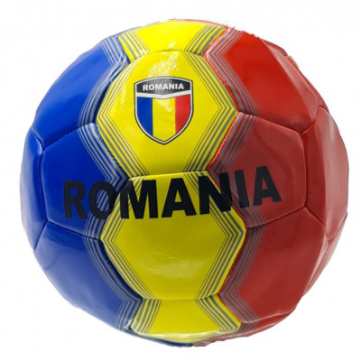 Minge fotbal model Romania, marimea 5, 260 grame foto