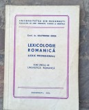 Ecaterina Goga Lexicologie romanica(lexic profesional)