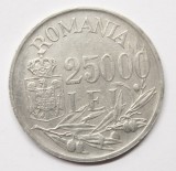 25000 LEI 1946 . DETALII FRUMOASE .