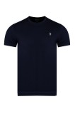 Tricou Barbati U.S. Polo Assn. Mick Premium Bleumarin Bumbac Logo