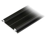 Profil Aluminiu Negru 2m pentru Module LED de Suprafață