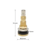 Valva tubeless agricola din alama 51 mm TR618A pentru anvelope