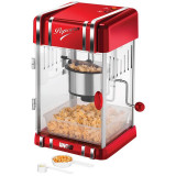 Masina pentru popcorn Retro Unold, 300 W, tava detasabila, butoane iluminate, start antiadeziv, accesorii incluse