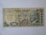 Turcia 100 Lirasi 1976-1987 bancnota lipita cu scoci