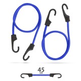 Set profesional de chingi elastice MNC - albastru - 45 cm x 8 mm - 2 bucăți / set