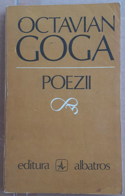 (C533) OCTAVIAN GOGA - POEZII foto