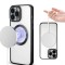 Huse silicon cu incarcare wireless compatibila cu Iphone 14 Pro Negru