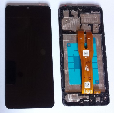 Display ecran cu Touchscreen si Rama pentru Samsung A06 5G, A065, Incell, Negru foto