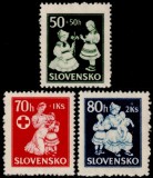 Slovacia 1943 - Pentru copii, serie neuzata
