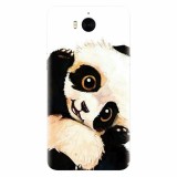 Husa silicon pentru Huawei Y6 2017, Baby Panda 002