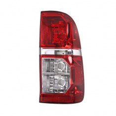 Stop spate lampa Toyota Hilux (N70), 01.2012-06.2016, partea Dreapta, cu lampa de mers inapoi; tip bec P21/5W+P21W+PY21W; fara ham de cabluri; Omolog