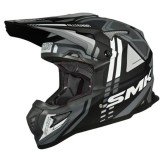 Casca cross/enduro SMK Allterra X-Sprint negru/gri/alb marime XS