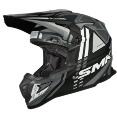 Casca cross/enduro SMK Allterra X-Sprint negru/gri/alb marime XS