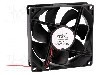 Ventilator 92x92x25mm, 24V DC, volum aer 126.75m3/h, SUNON - GE92252B1-000U-AC9 foto