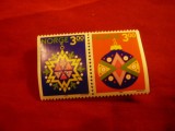 Serie Norvegia 1989 - Craciunul , pereche