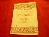 Dr.Ygrec - Viata si Filozofia lui Spinoza - Biblioteca Dimineata nr 81 ,108 pag