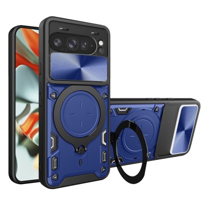 Husa Google Pixel 9 Pro XL Techsuit CamGuard Pro, albastru foto