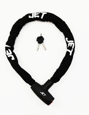 Antifurt cu cheie JET LOCK TY-715 lant, 8x900mm culoare negru Cod:Z051 foto