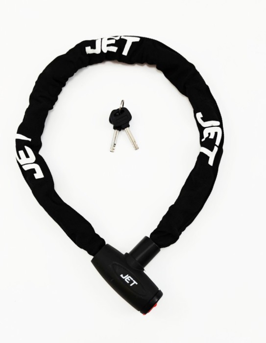 Antifurt cu cheie JET LOCK TY-715 lant, 8x900mm culoare negru Cod:Z051