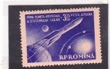 ROMANIA 1959 - PRIMA PLANETA ARTIFICIALA A SISTEMULUI SOLAR, MNH - LP 470, Spatiu, Nestampilat