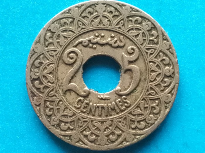 MAROC-25 CENTIMES (ND) 1924