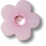 Jibbitz Crocs Pink Flower with Gem, Crocs Jibbitz