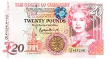 Guernsey 20 Pounds 2018 P-63 UNC