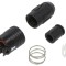 Conector circular mamă push-pull 6 pini aurit