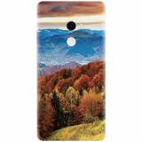 Husa silicon pentru Xiaomi Mi Mix 2, Autumn Mountain Fall Rusty Forest Colours
